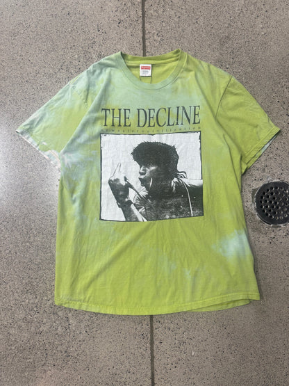 AW2017 Supreme ‘The Decline of Western Civilization’ Dyed Graphic T-Shirt
