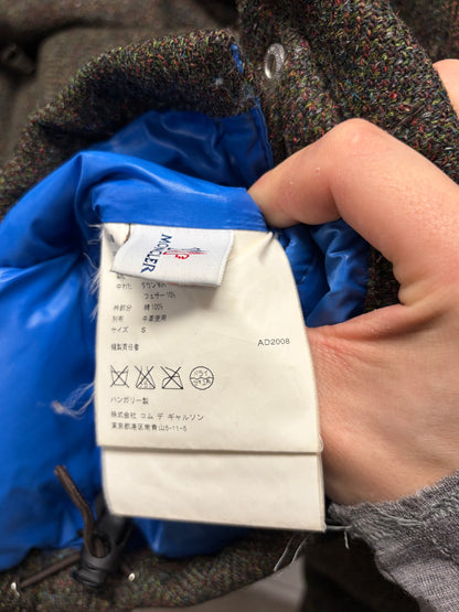 2008 Junya Watanabe x Moncler Wool/Leather Hybrid Down Filled Jacket