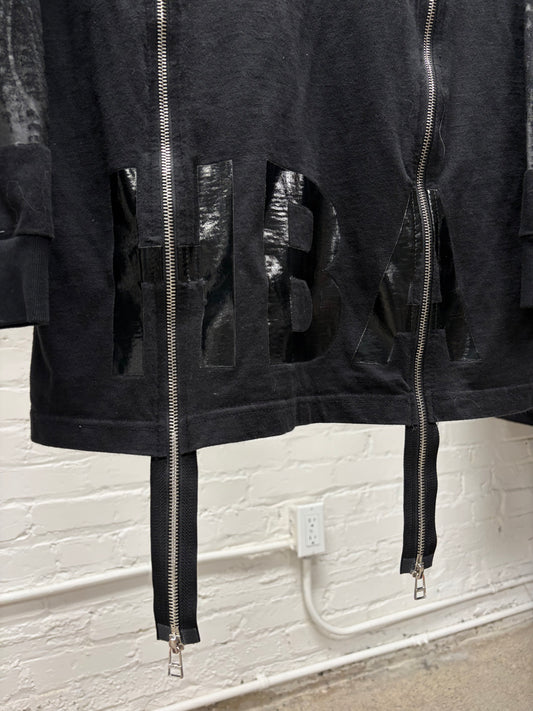 Hood by Air Extended ‘Zipper Track’ Long Sleeve Shirt