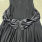 Vintage Jean Paul Gaultier ‘Bow’ Black Semi-Sheer Dress