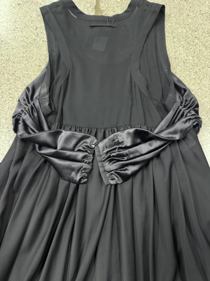 Vintage Jean Paul Gaultier ‘Bow’ Black Semi-Sheer Dress