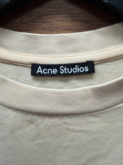 Acne Studios ‘Kiss of Death’ Cream White Graphic T-Shirt