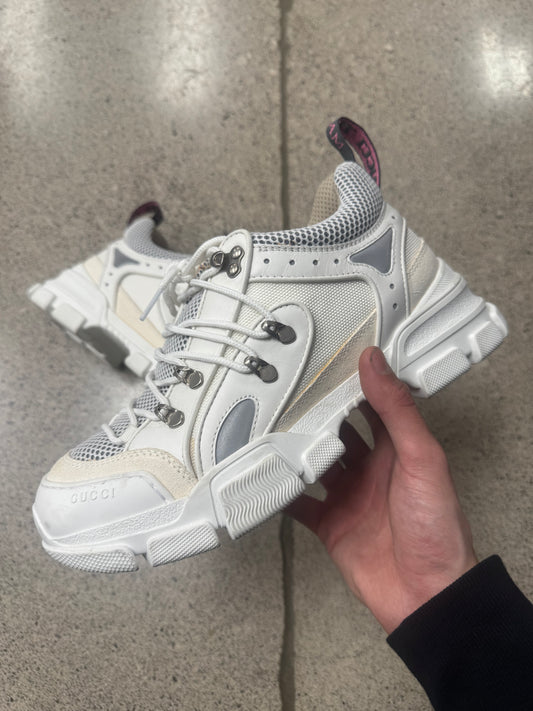 Gucci ‘Flashtrek’ White Low Top Sneakers