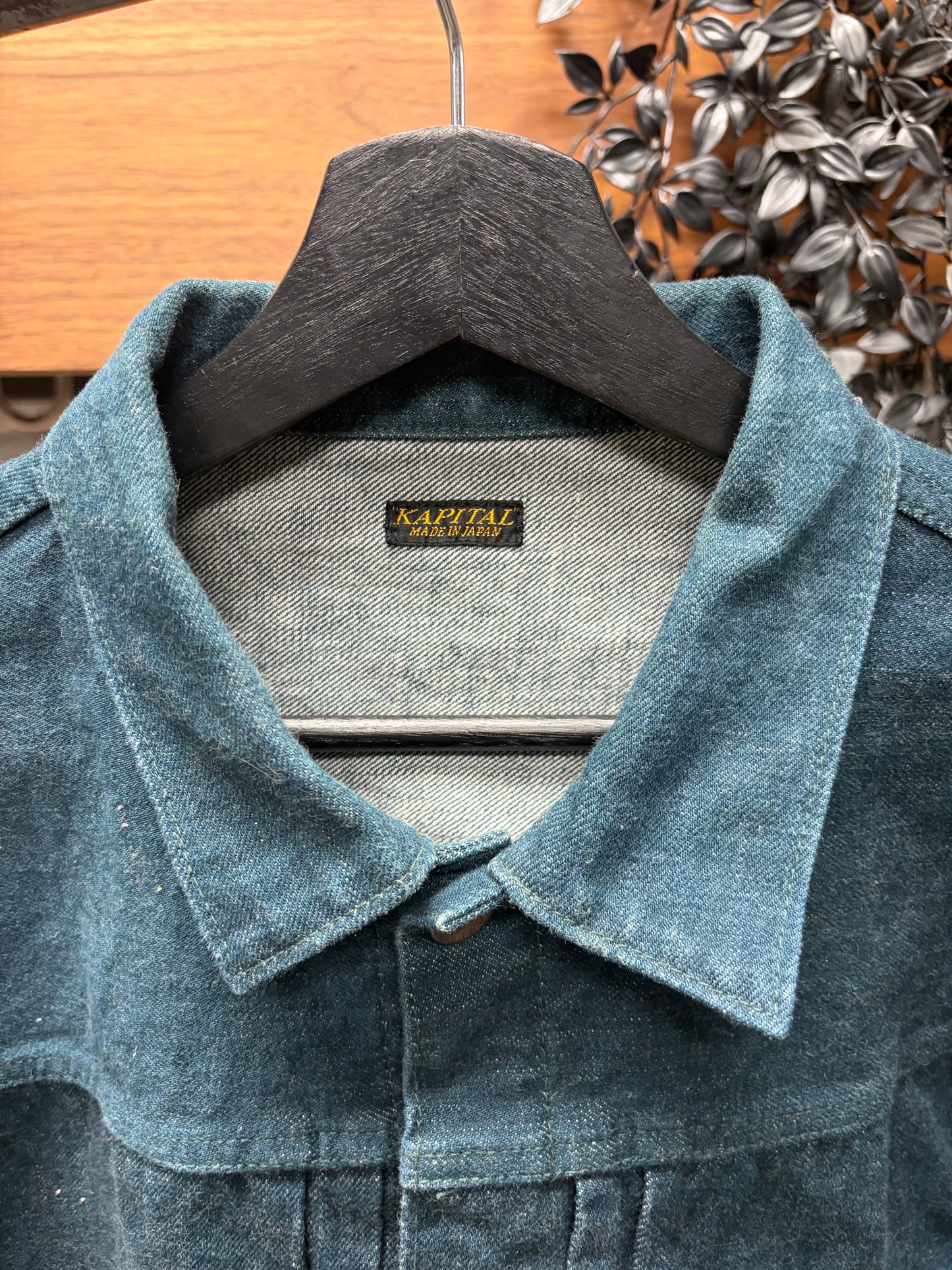 Kapital ‘Type II’ Plant Dyed ‘1st’ Denim Trucker Jacket