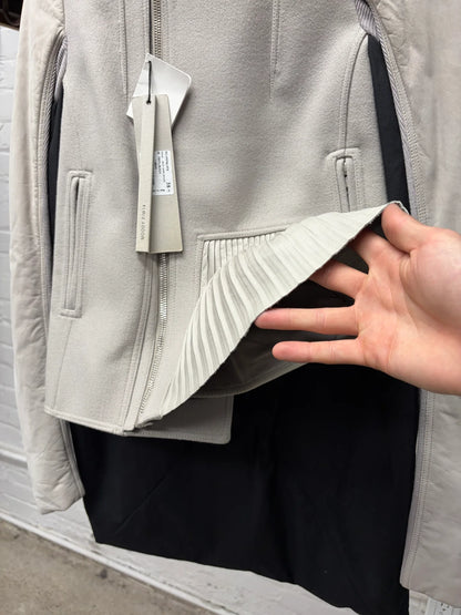 AW2014 Rick Owens ‘Moody’ Cape Back Wool/Leather Moto Jacket