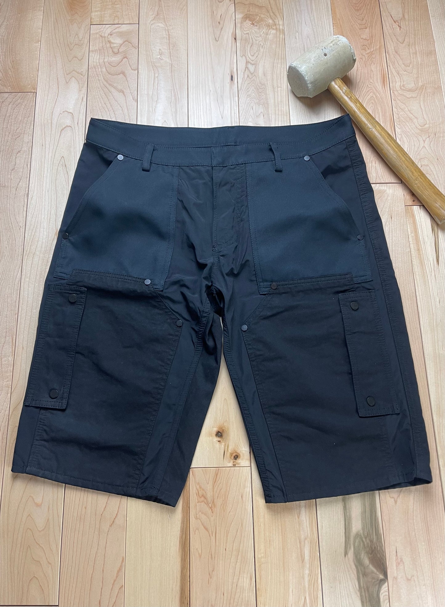 Balenciaga Cargo Carpenter Two Tone Shorts