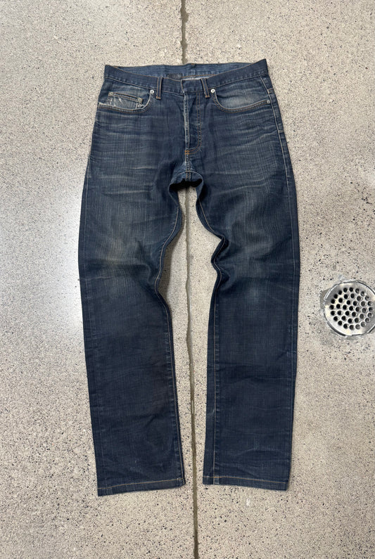Dior Homme ‘Natural Raw Wash’ Indigo Skinny Denim