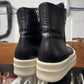 Rick Owens DRKSHDW ‘Double Bumper’ Ramones Leather High Top Sneakers
