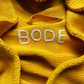 Bode Double Breasted Marigold Yellow Cardigan