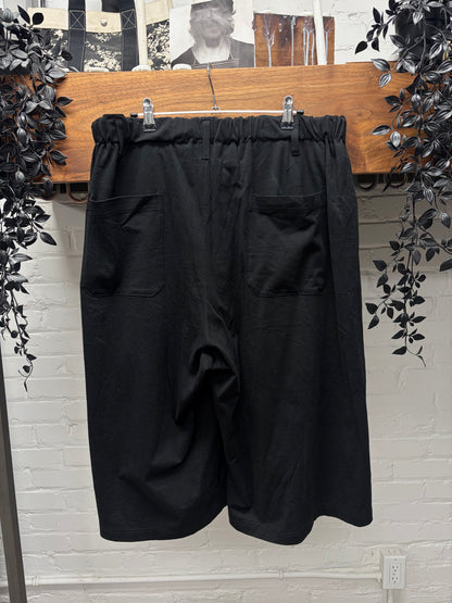 Yohji Yamamoto Pour Homme Mainline Wide Leg 3/4 Length Shorts