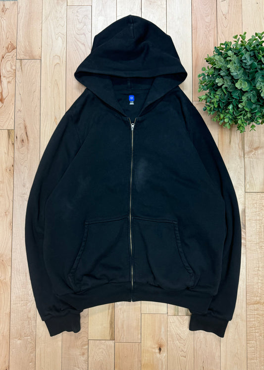 Yeezy x Gap Black Heavyweight Cotton Hoodie