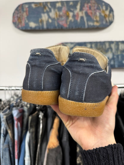 Maison Margiela Replica ‘G.A.T.’ Denim Low Top Sneakers