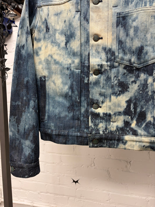 SS2010 Raf Simons x Sterling Ruby ‘Crystal Blue’ Denim Jacket