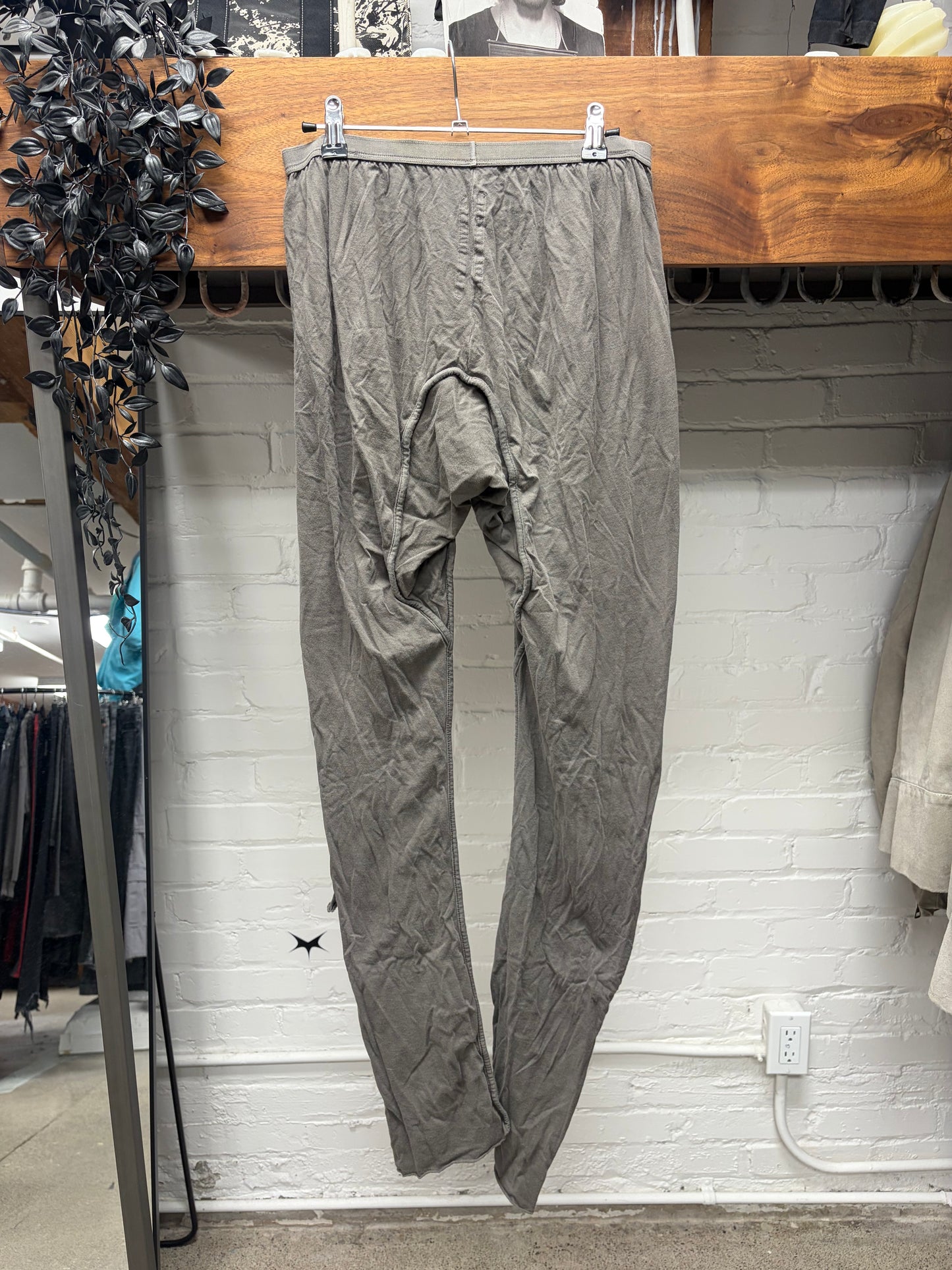 Rick Owens ‘Dustulator’ Layered Dust Brown Reconstructed Pants