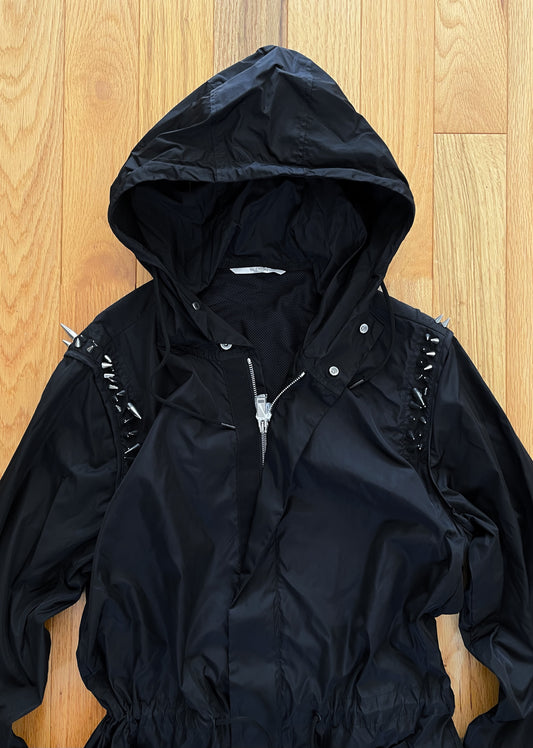 Autumn Winter 2018 Valentino Spike Hooded Jacket