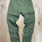 Katharine Hamnett Washed Military Green Cargo Pants