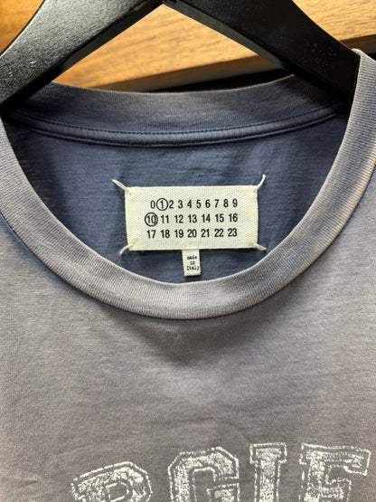 SS2023 Maison Margiela ‘Faded Collegiate Logo’ Cotton Jersey T-Shirt