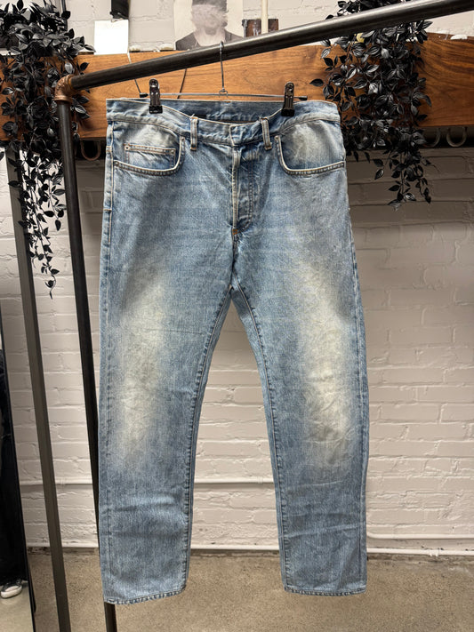 Dior Homme ‘Faded Light Wash ’ Blue Skinny Jeans