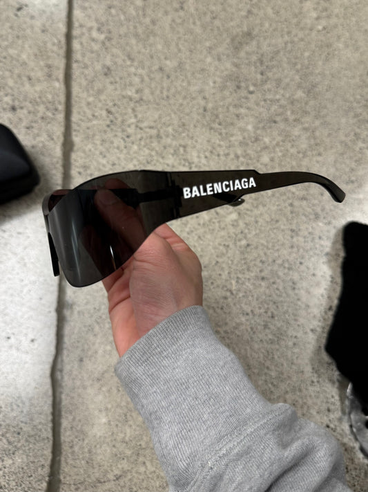 Balenciaga ‘Mono Cat 2.0’ Rimless Black Sunglasses