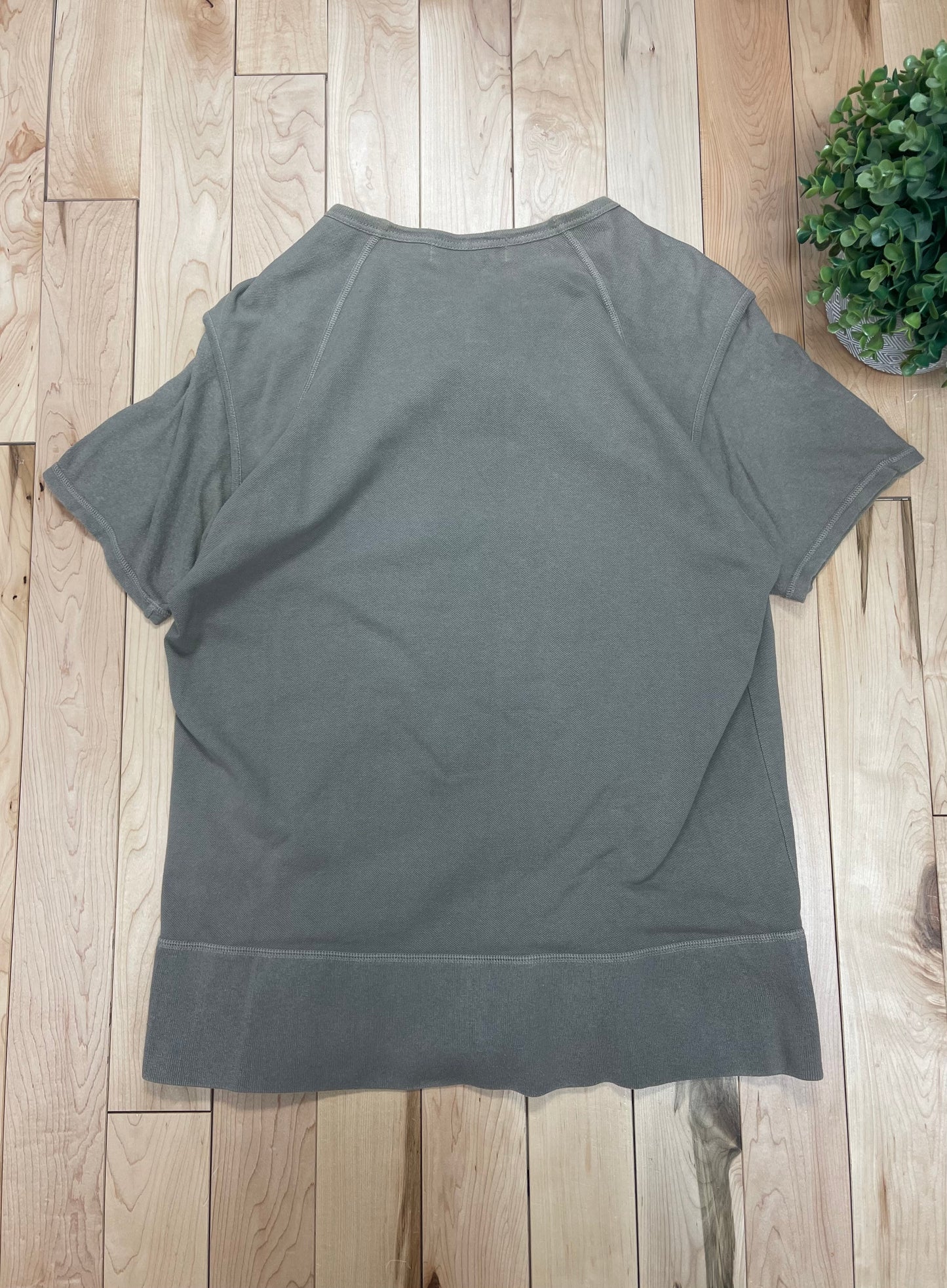 Vintage 1990s Yohji Yamamoto Y’s Zip Up T-Shirt