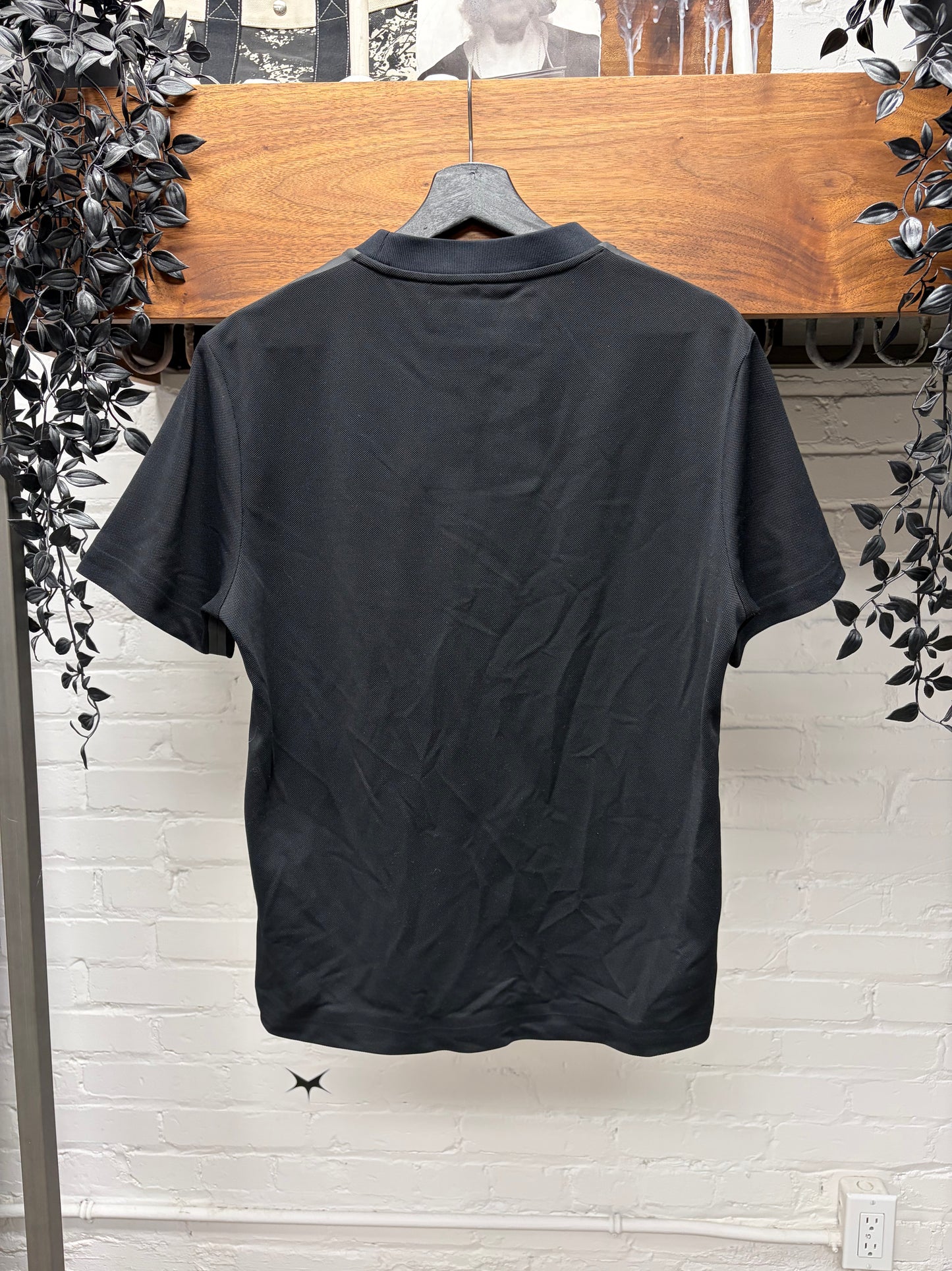 Prada Sport Black Linea Rossa ‘Tape Seam’ T-Shirt
