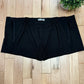 Issey Miyake Wrap Skirt Black Mini Shorts