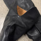 Maison Margiela Crepe Sole Thigh High Leather Engineer Boots