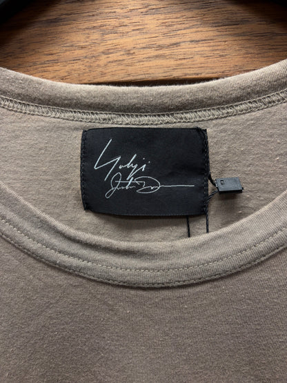 Yohji Yamamoto ‘Yohji Slogan’ Brown Gradient Short Sleeve Shirt