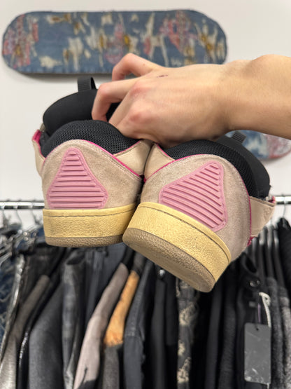 Lanvin ‘Curb’ Jumbo Lace Skate Sneakers