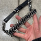 AW2010 Balmain ‘Heavy Metal’ Chain Link Leather Belt