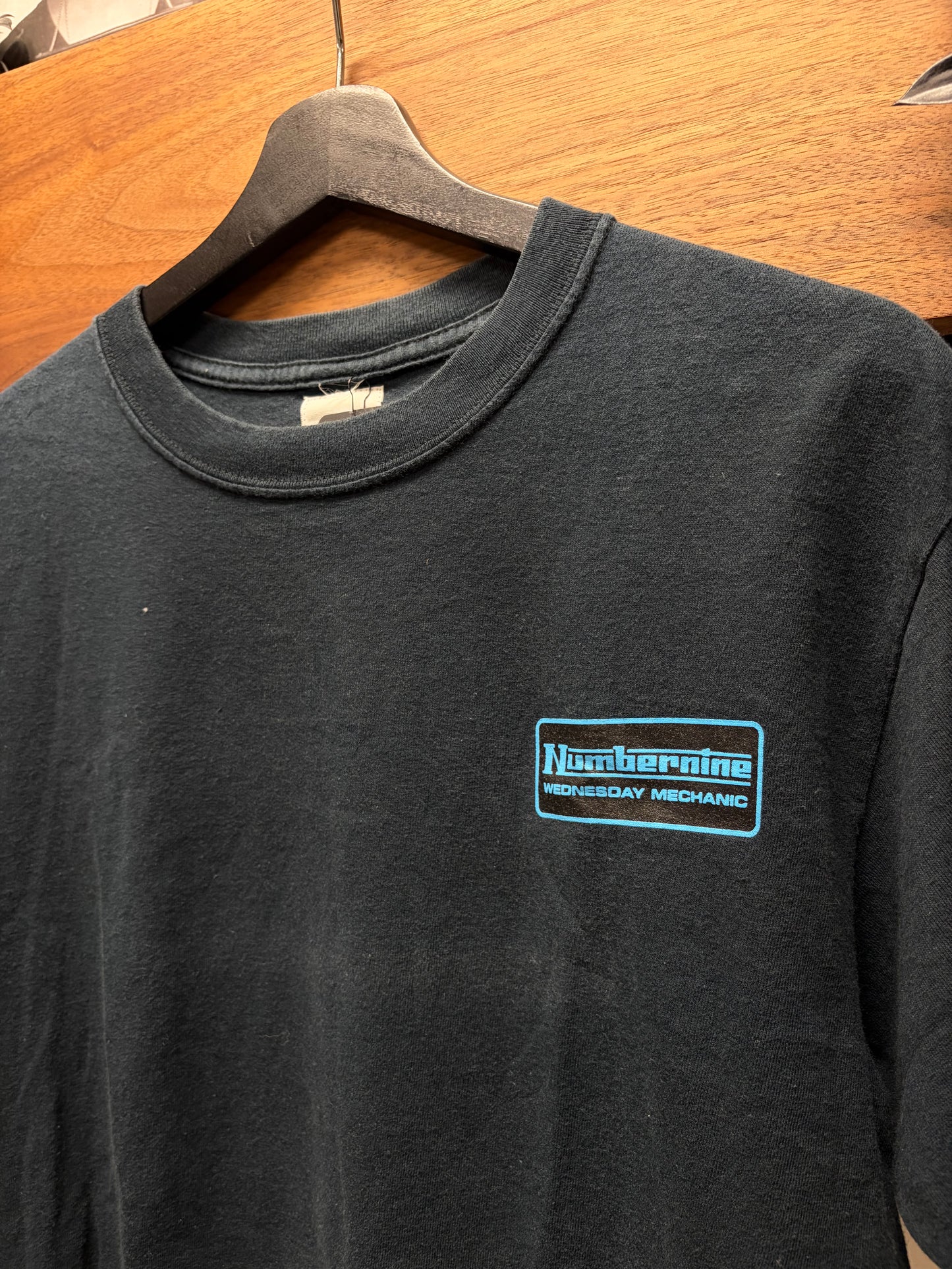 SS2000 Number (N)ine ‘Wednesday Mechanic’ Auto-Shop Graphic T-Shirt