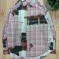 Acne Studios Print Patchwork Oversized Flannel