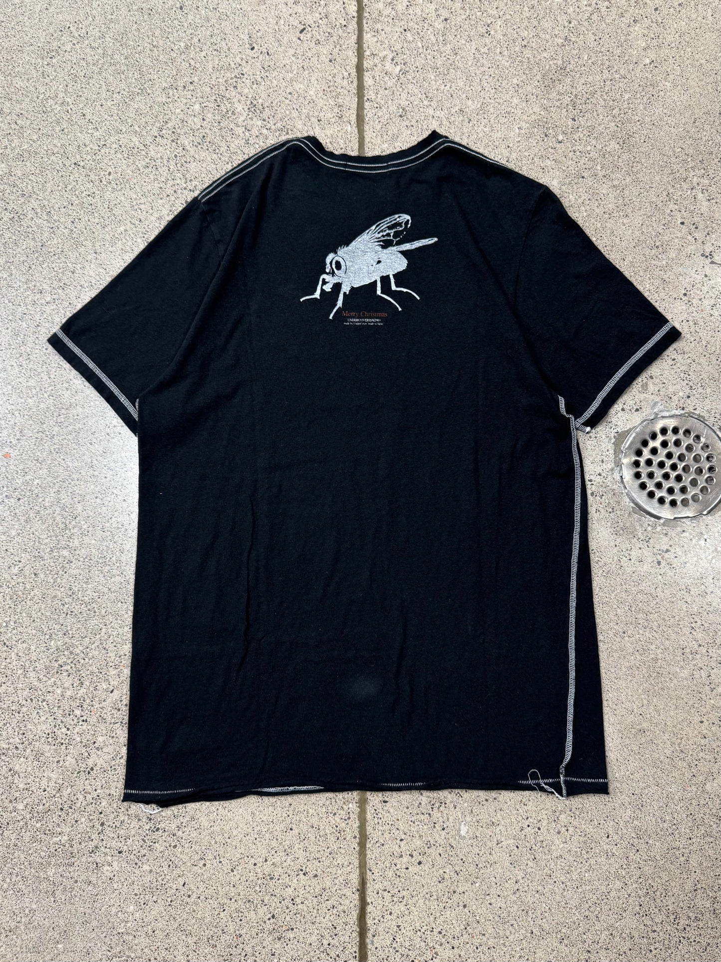 2003 Undercover ‘Insect’ Bug Cross Contrast Seam Graphic T-Shirt