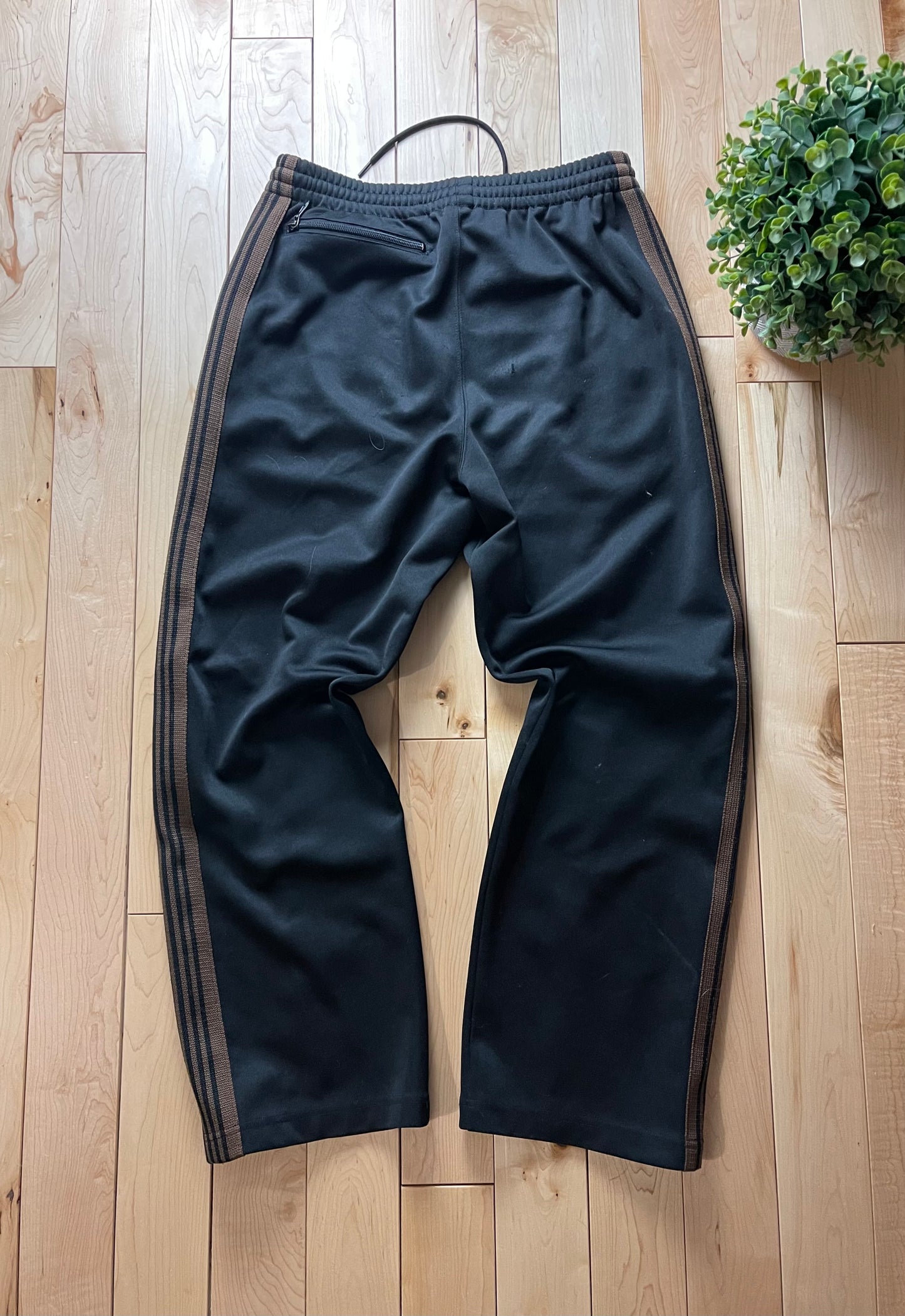 Needles Brown/Black Striped Track Pants