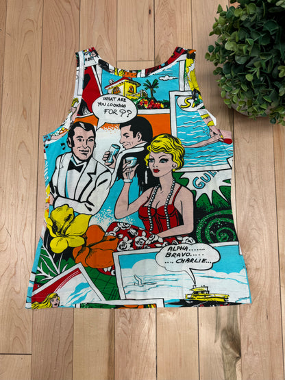 2000s Dolce & Gabbana ‘Comic Strip’ Tank Top