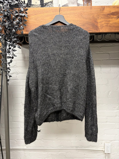 Our Legacy Black/Grey ‘Academy Cardigan’