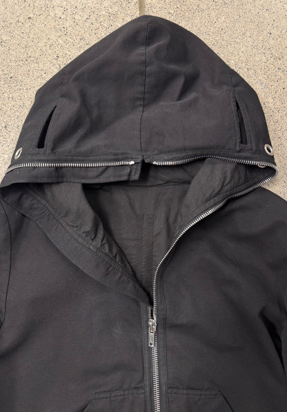 Rick Owens DRKSHDW ‘GIMP’ Black Cotton/Canvas Flight Bomber