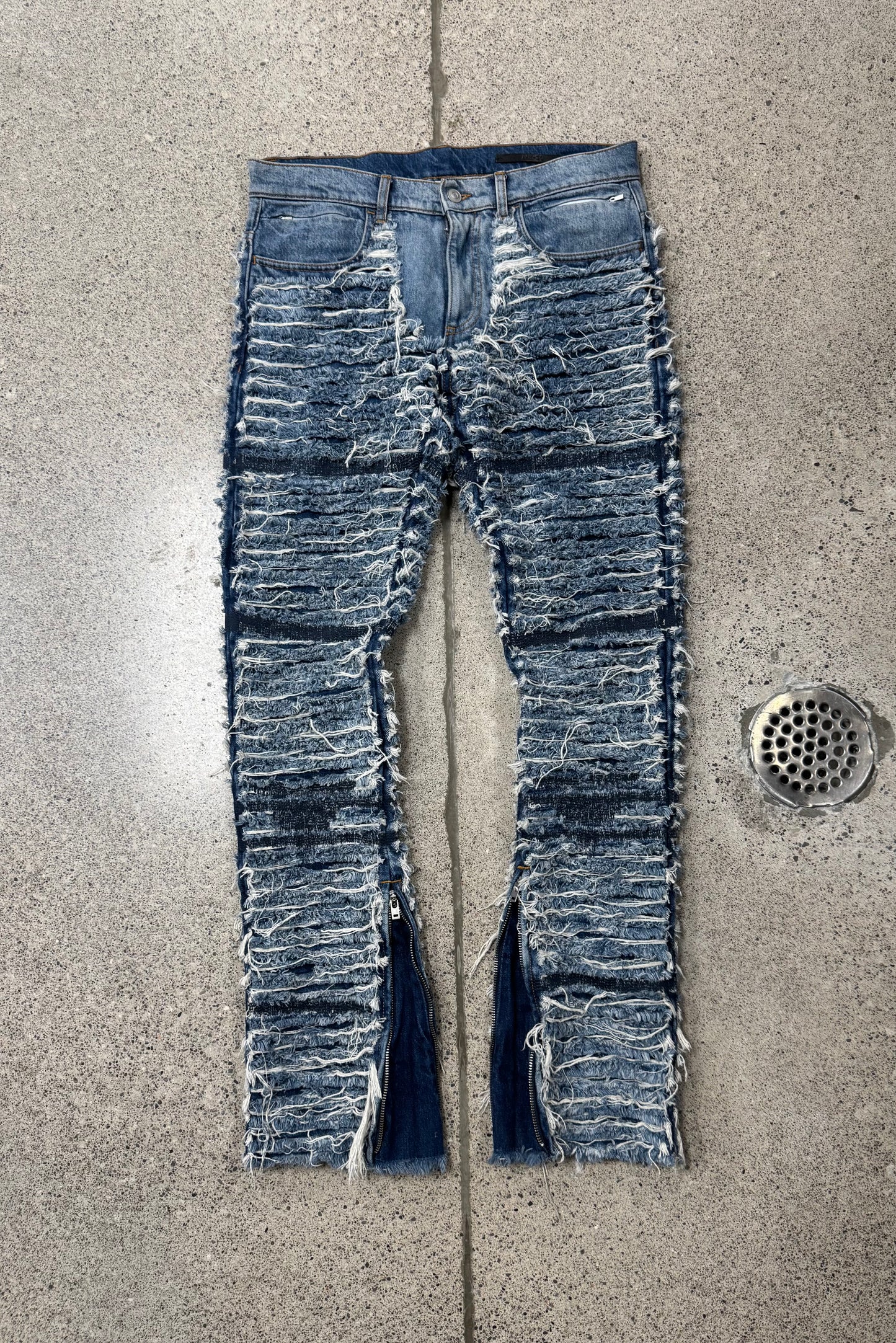 1017 Alyx 9SM x Blackmeans Shredded Denim