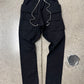 Rick Owens ‘Creatch’ Black Drawstring Sweatpants