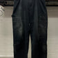Balenciaga Faded Blue Wide Leg Carpenter Denim