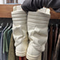 Rick Owens ‘Cargobasket’ Milk/White Leather High Top Sneakers