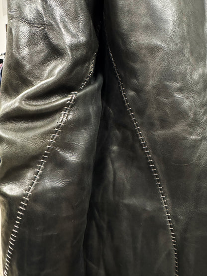 M.A.+ Maurizio Amadei Horse Leather ‘Scar Stitch’ Fencing Jacket