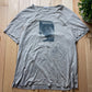 Lad Musician ‘Heroin’ Faded Grey Graphic T-Shirt