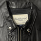 AW2007 Undercover Black Lambskin Leather Worker’s Jacket