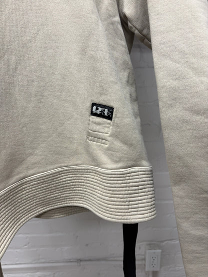 Rick Owens DRKSHDW ‘Creatch Strap’ Pearl Cotton Sweatshirt
