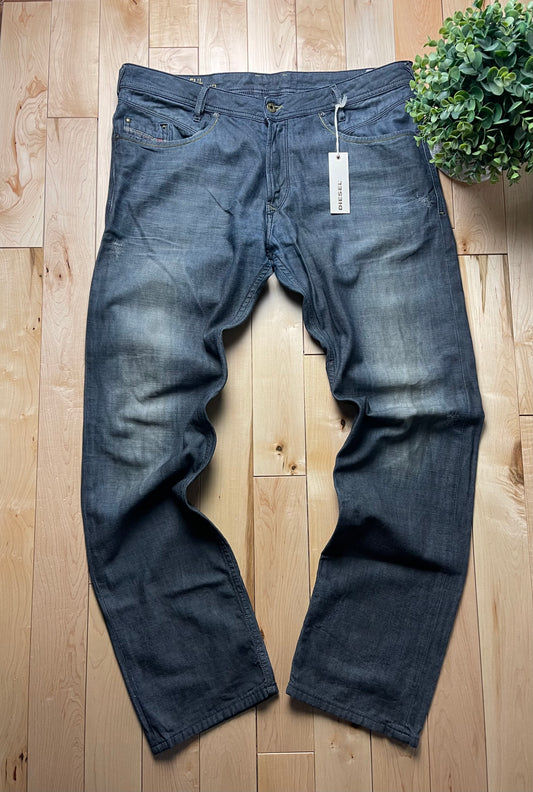 Diesel Washed Grey Bootcut Denim