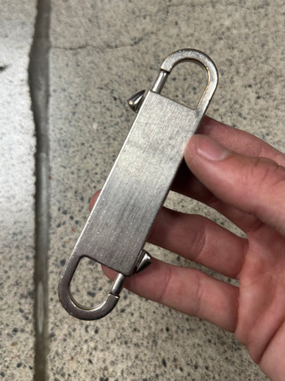 Rick Owens ‘Gemini’ Silver Hollywood Keychain