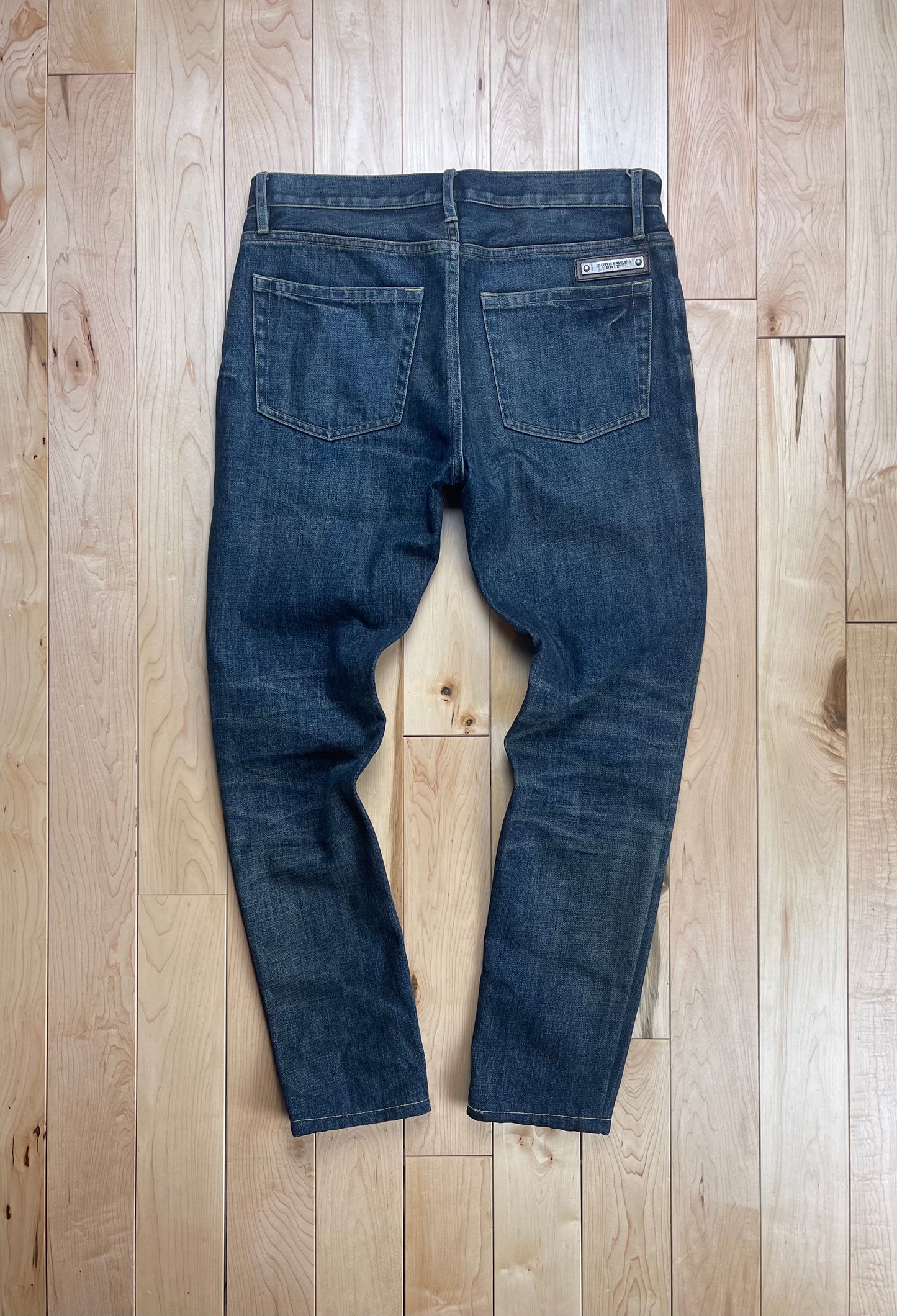 Burberry Washed Indigo Blue Slim Skinny Denim