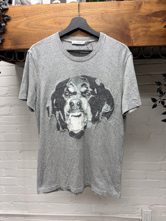 AW2016 Givenchy by Ricardo Tisci ‘Rottweiler’ Black/White Graphic T-Shirt