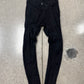 Thom Krom ‘Scar-Stitch’ J-Cut Black Raw Hem Denim